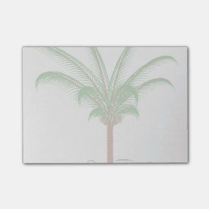 Tropische Palme Post-it Klebezettel
