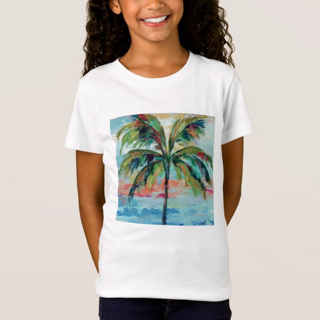 Tropische | Palme T-Shirt (Vorderseite)