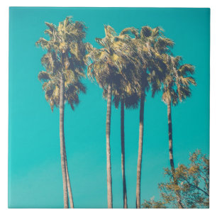 Tropische Palmen Fliese