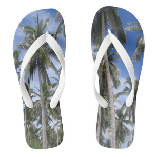 Tropische Palmen Flip Flops