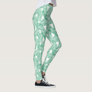 Tropische Palmen - Frauen-Leggings Leggings