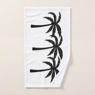Tropische Palmen Handtuch