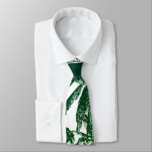 Tropische Palmen Krawatte