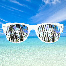 Tropische Palmen Partybrille