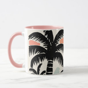 Tropische Palmen Tasse