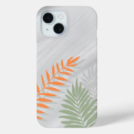 'Tropische Palmwedel' iPhone 15 Barely There Hülle