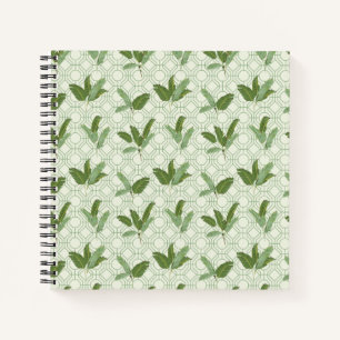 Tropische Palmwedel Notizbuch