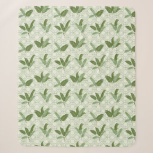 Tropische Palmwedel Sherpadecke