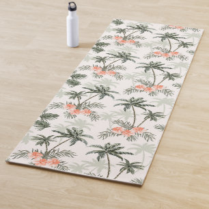 Tropische Palmwedel-Yogamatte Yogamatte