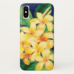 Tropische Paradiesplumeria-Hawaiianer-Illustration Case-Mate iPhone Hülle