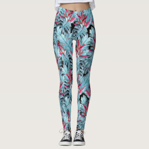Tropische Pflanze 1. Leggings