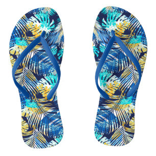 Tropische Pflanze Flip Flops