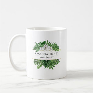 Tropische Pflanzen Kaffeetasse