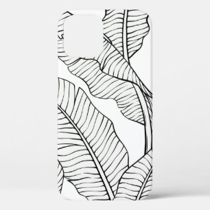 Tropische Pflanzen und Blumen nahtloses Muster. Ds Case-Mate iPhone Hülle
