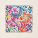 Tropische Plumeria Dotted Gepunktete Blume Abstrak Schal<br><div class="desc">Square Style Chiffon Scarf und lässiges Fun Mode Accessoire gedruckt mit Tropical Plumeria Dotted And Gepunktet Blume Abstrakte Kunstwerk Illustration Design von TheFabricSeal at Zazzle #ZazzleMade https://www.zazzle.com/store/thefabricseal Ich habe mehrere Varianten im Shop veröffentlicht, inklusive regulärer, abstrakter, Single und wiederholter gemusterter Designstile für Ihr Sightseeing und Shopping Vergnügen. Diese sind perfekt...</div>