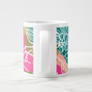 Tropische Protea-Blume Jumbo-Tasse