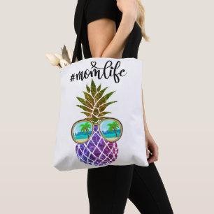 Tropische rosa lila Ananas