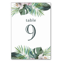 Tropische Rustikale Hochzeitspalme Sommer