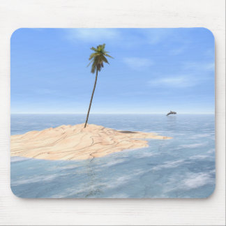 "Tropische Sandbank" Mousepad