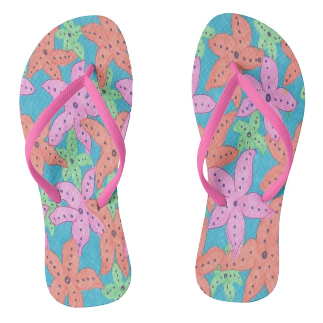 Tropische Seespiele Flip Flops (Fußbett)