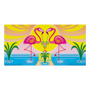 Tropische Sips Poster