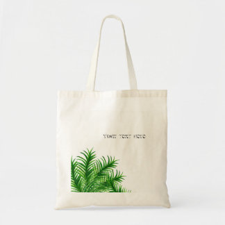Tropische Sommer-Palme-Blatt-Strand-Taschen-Tasche Tragetasche