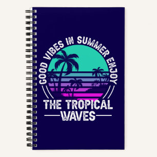 Tropische Sommerbeuteln-82646 Notizbuch
