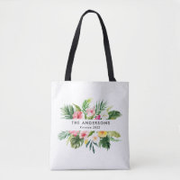 Tropische Sommerferien mit Blumen