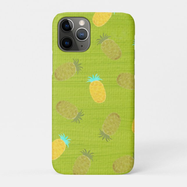 Tropische Sommerfrüchte Kiwi Grün Case-Mate iPhone Hülle (Rückseite)