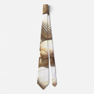 Tropische sonnige exotische Muscheln Krawatte