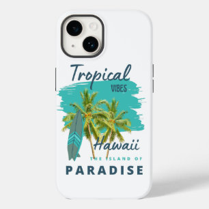 Tropische Stimmung Hawaii Insel des Paradieses Case-Mate iPhone 14 Hülle