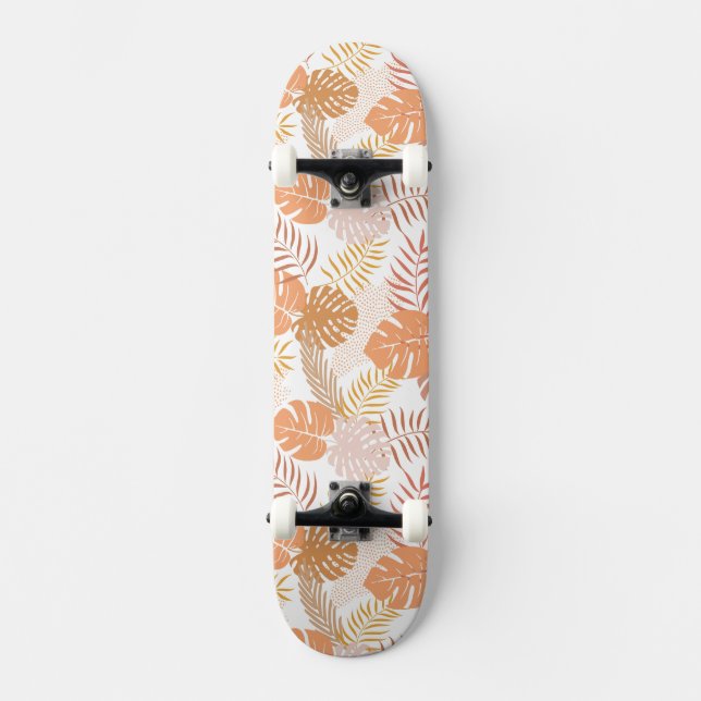 Tropische Stimmung Skateboard (Vorderseite)
