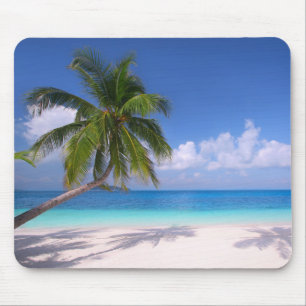 Tropische Strand-Mausunterlage Mousepad