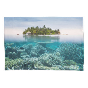 Tropische Strände Ari Atoll Maldives Kissenbezug