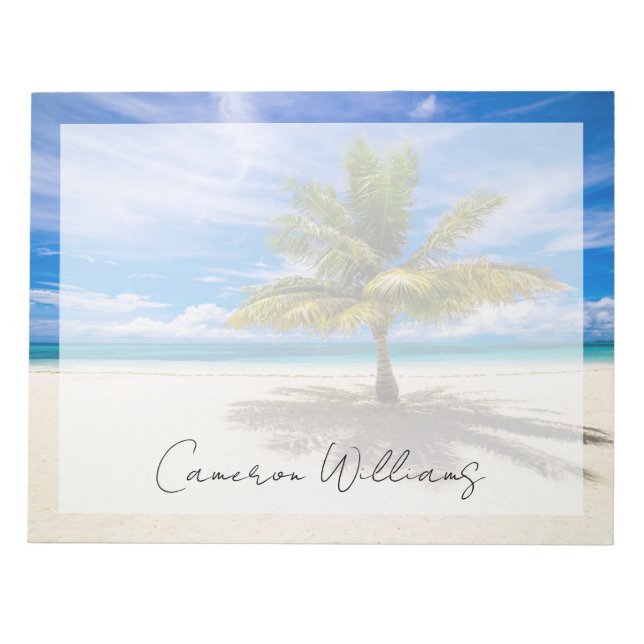 Tropische Strände | Bora Bora, Französisch-Polynes Notizblock (Vorderseite)