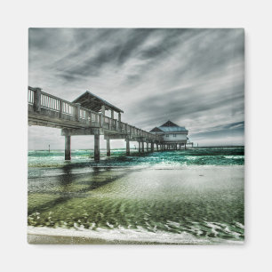 Tropische Strände   Clearwater Florida Magnet