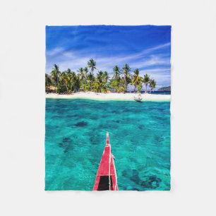 Tropische Strände   El Nido, Philippinen, Palawan Fleecedecke