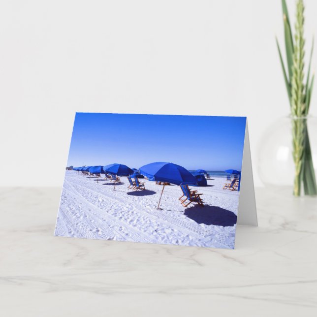 Tropische Strände | Leitungswasser, Florida Karte (Vorderseite)