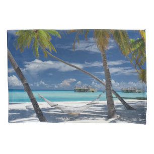 Tropische Strände   Sandstrand, Malediven Kissenbezug