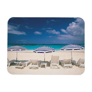 Tropische Strände Tropischer Strandanguilla Magnet