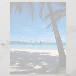 Tropische Strände White Beach Boracay Philippine