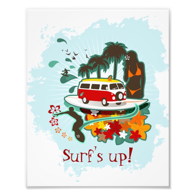 tropische Strandlandschaft Fotodruck (Vorne)