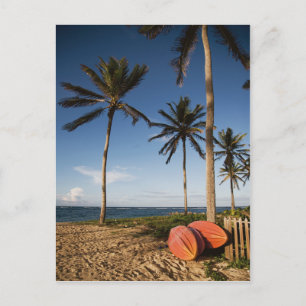 tropische Strandlandschaft Postkarte