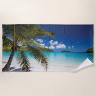 tropische Strandlandschaft Strandtuch