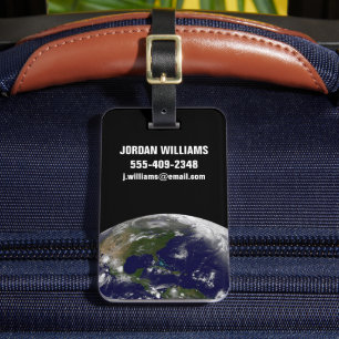 Tropische Stürme auf der Erde. Gepäckanhänger