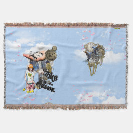 Tropische Surrealismus-Fantasie-Blanket Decke