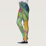 Tropische Tapesteuer II Leggings<br><div class="desc">Tropisches Tapestry II von Chariklia Zarris</div>