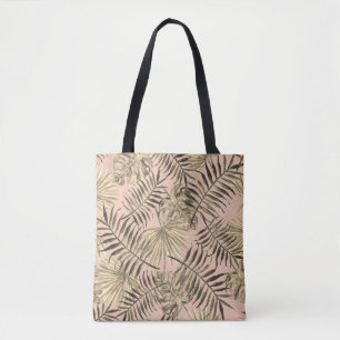 Tropische Tasche aus Palmblättern