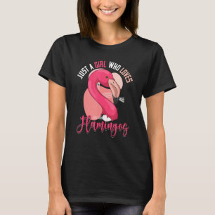 Tropische Tierfrauen nur ein Mädchen, das das Lebe T-Shirt