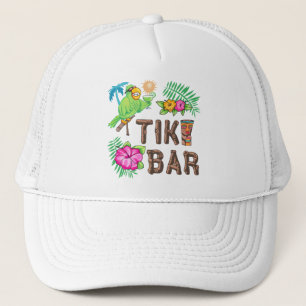TROPISCHE TIKI-BAR TRUCKERKAPPE